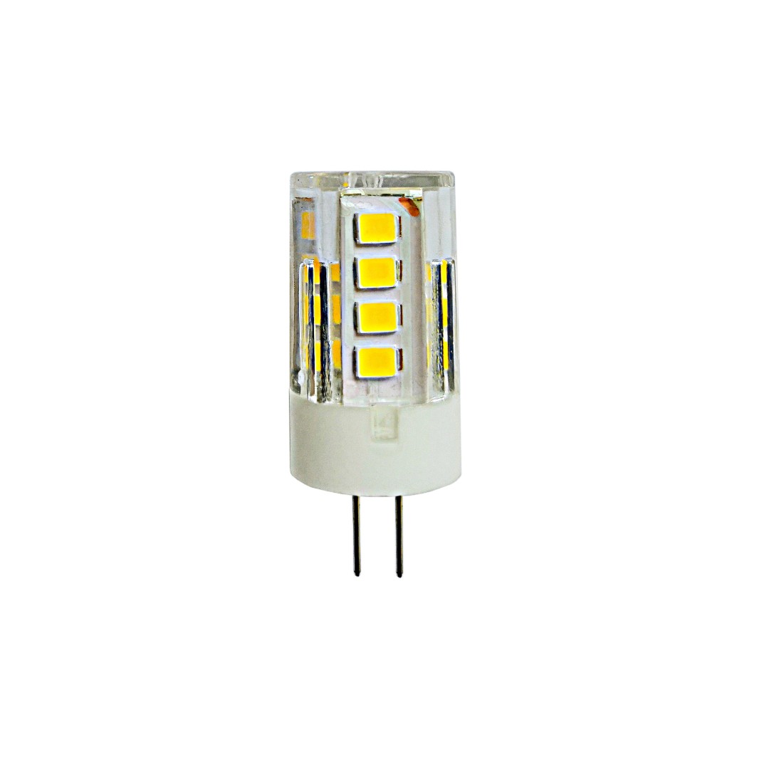 LED-JC-220/3W/4000K/G4/CL GLZ09TR Лампа светодиодная, прозрачная. Белый свет (4000К). Картон. ТМ Uni LED-JC-220/3W/4000K/G4/CL GLZ09TR Лампа светодиодная, прозрачная. Белый свет (4000К). Картон. ТМ Uni